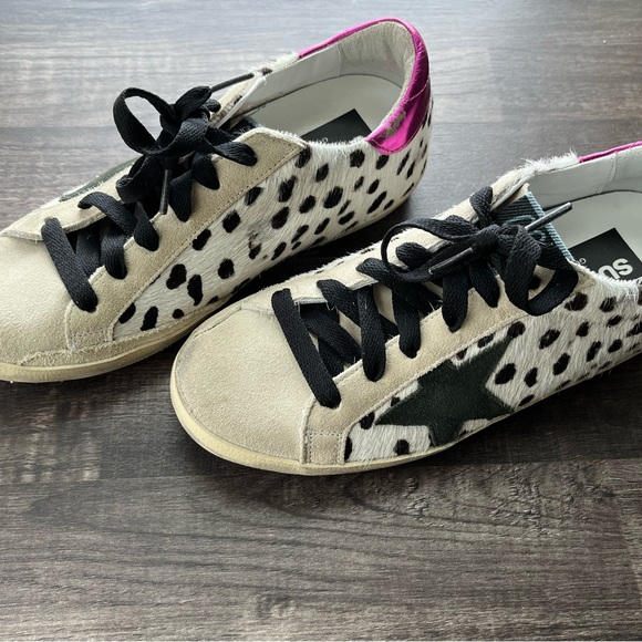 スニーカー Golden  Super Star White Cow Leather Sneakers Golden Goose | Super-Star Vintage Leather Sneaker, White